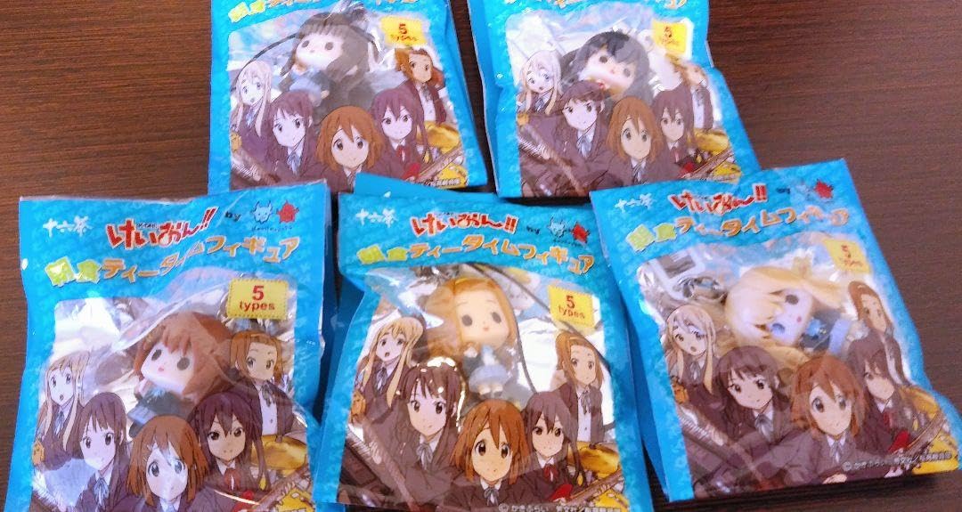 Amazon.co.jp: けいおん!!朝食ティータイムフィギュア5個セット 十六茶